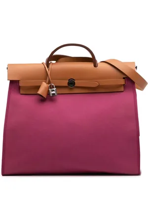 Hermès 2011 Toile Herbag Zip 39 satchel