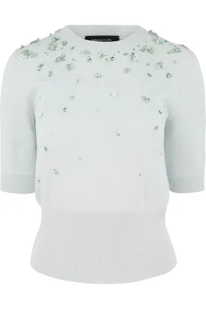 Fabiana Filippi Sequin-embellished top