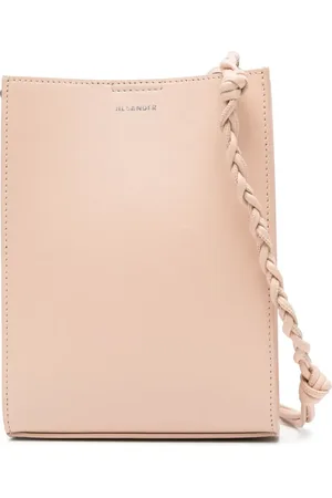 Jil Sander Tangle leather crossbody bag