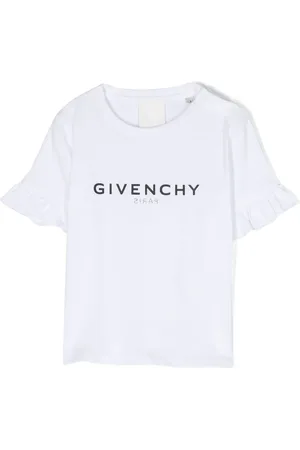 Givenchy Logo-print ruffled T-Shirt