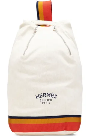 Hermès 1990-2020 Toile Chevron Cavalier Sling Bag crossbody bag