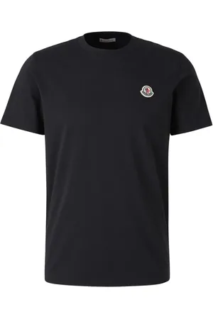 Moncler Logo-patch cotton t-shirt (pack of three)