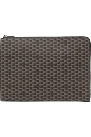 Bally Logo-print clutch bag