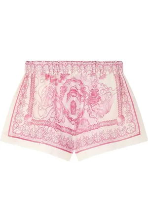 VERSACE Underwater Barocco cover-up shorts
