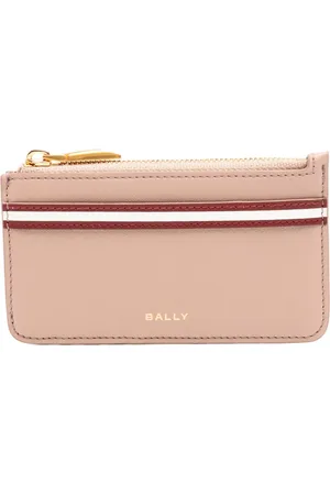 Bally Code Zipped Card Holder in Leather