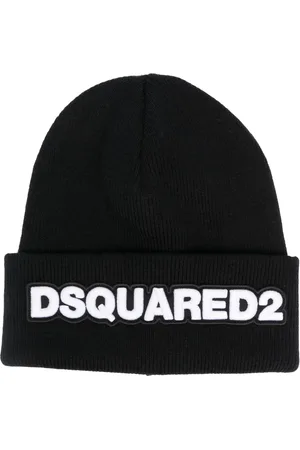 Dsquared2 Logo-patch wool beanie