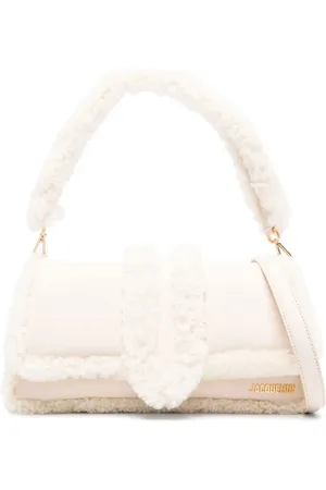 Jacquemus La Bambimou doux shearling shoulder bag