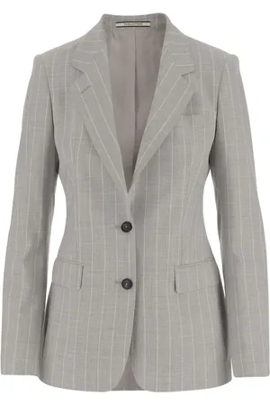 TAGLIATORE Striped single-breasted blazer