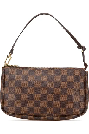 LOUIS VUITTON 2006 Damier Ebene Mini Pochette Accessoires shoulder bag