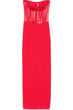 Monot Strapless corset dress