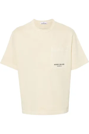 Stone Island Striped cotton T-shirt