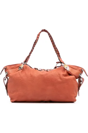 Gucci 2000-2015 Medium Leather Bamboo Bar tote bag