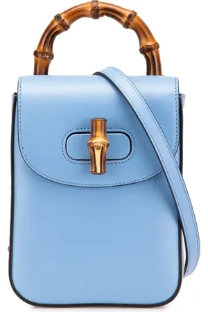 Gucci 2016-2024 Mini Calfskin Bamboo Top Handle Bag satchel