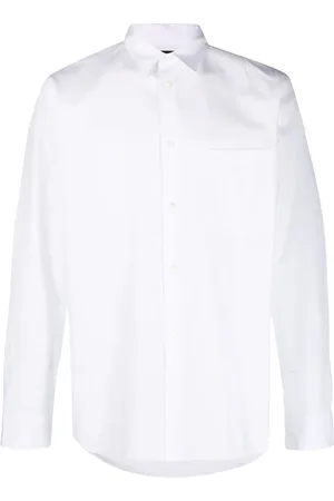 Comme des Garçons Patch-pocket cotton shirt