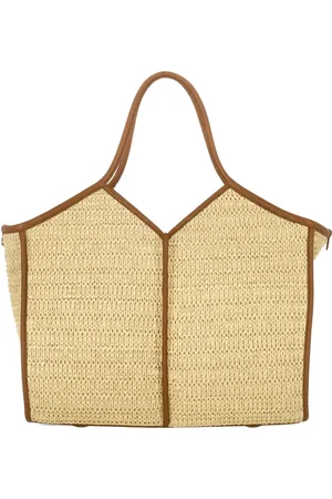 Hereu Raffia tote bag