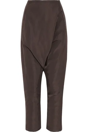 Uma Raquel Davidowicz Draped cropped trousers