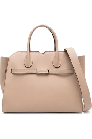 VALEXTRA Medium Milano leather tote bag