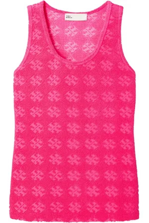 Tory Burch Sleeveless textured tank top