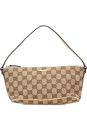 Gucci 2000-2015 GG Canvas Boat shoulder bag