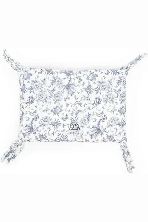 Tartine Et Chocolat Toile de Jouy-print bed bumper