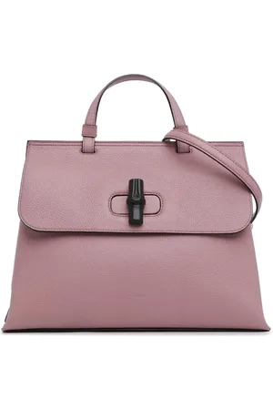 Gucci 2000-2015 Medium Leather Bamboo Daily satchel