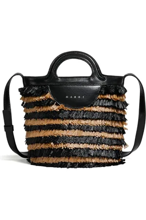 Marni Mini fringe bucket bag