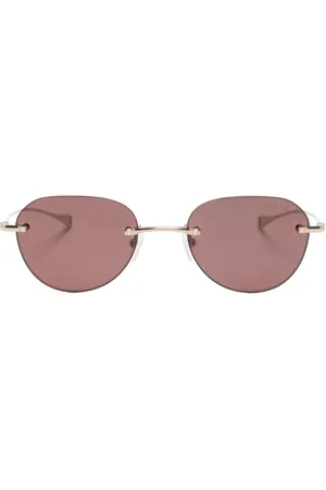 DITA EYEWEAR Round-frame tinted sunglasses