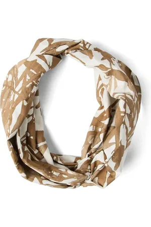 Brunello Cucinelli Botanical-print head band