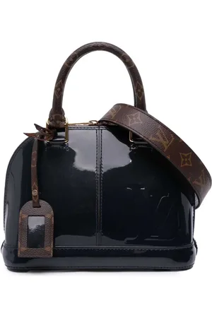 LOUIS VUITTON 2017 Vernis Miroir Alma BB satchel