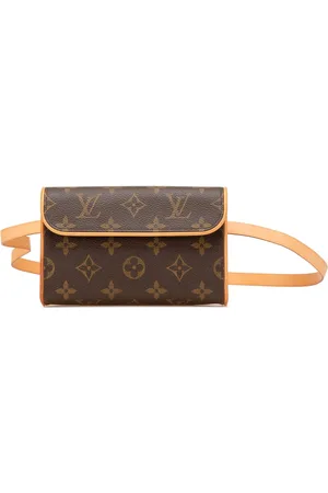 LOUIS VUITTON 2002 Monogram Pochette Florentine belt bag