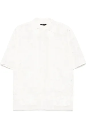 Taakk Mesh embroidery shirt
