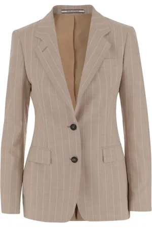 TAGLIATORE Striped single-breasted blazer