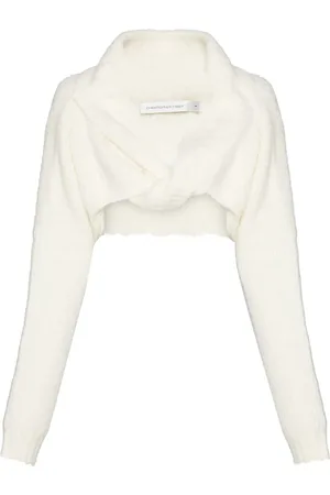 CHRISTOPHER ESBER Bouclé shrug jumper