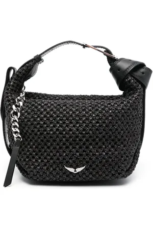 Zadig & Voltaire Le Cecilia woven shoulder bag