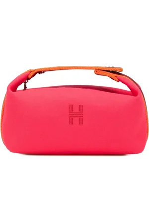 Hermès 2010-2024 Small Toile Bride A Brac vanity bag