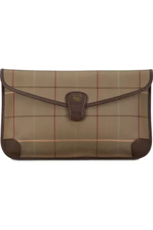 Burberry 20th Century Vintage Check Canvas clutch bag