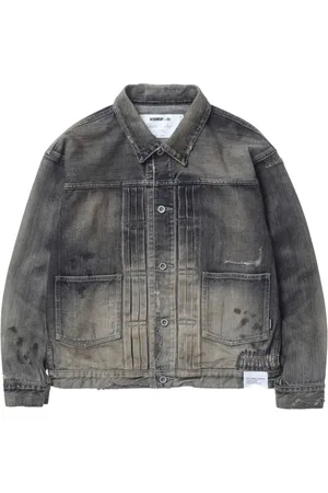 NEIGHBORHOOD Distressed denim jacket