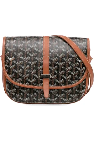 GOYARD 2018 Goyardine Belvedere PM crossbody bag