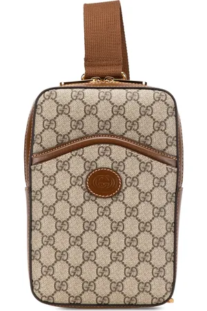 Gucci 2016-2024 GG Supreme Interlocking G Sling Bag crossbody bag
