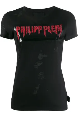 Philipp Plein Distressed logo T-shirt