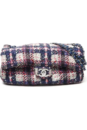 CHANEL 2013-2014 tweed shoulder bag