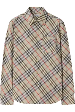 Burberry Check-print shirt