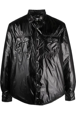 Aspesi Piu insulated high-shine shirt