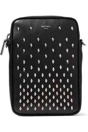 Jimmy Choo Kimi leather messenger bag