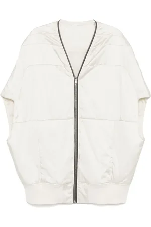 Rick Owens Girdered boubble sleeveless jacket