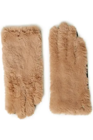 Twin-Set Faux-fur gloves