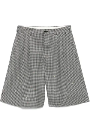 Comme des Garçons Plaid tailored shorts