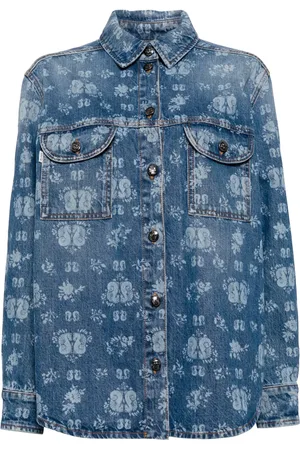 Blazé Milano Nariida paint denim jacket