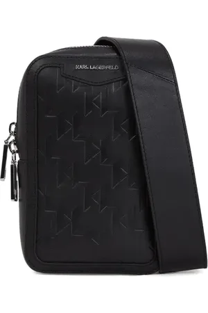 Karl Lagerfeld Small K/Loom messenger bag