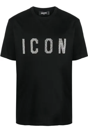 Dsquared2 Icon studded T-shirt